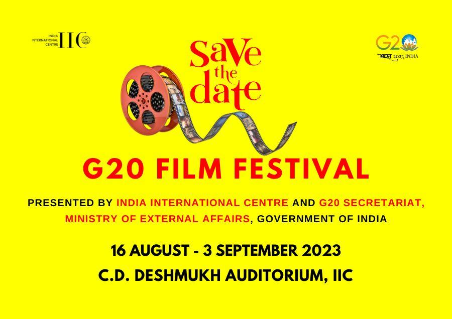 G20 Film Festival to begin in New Delhi